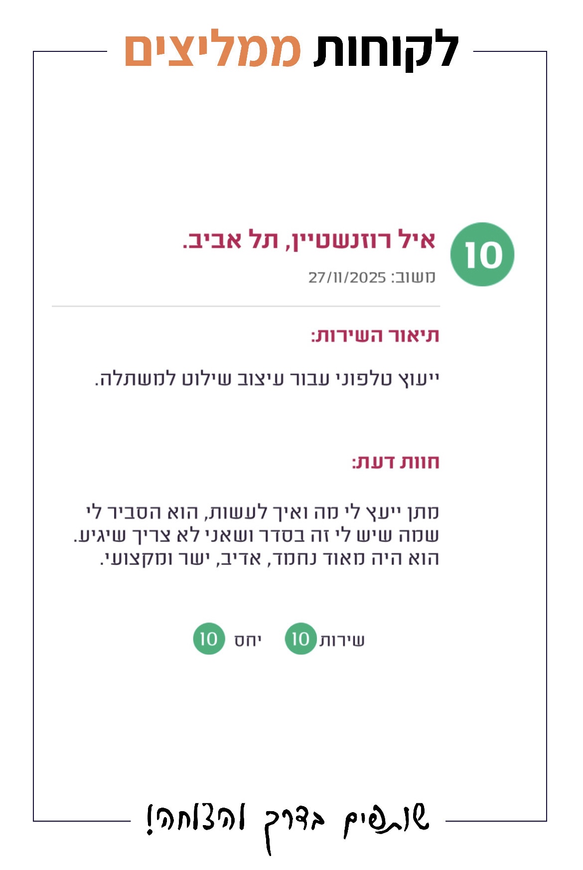 Client Recommendation — 04